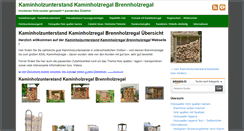 Desktop Screenshot of kaminholzunterstand-kaminholzregal-brennholzregal.de